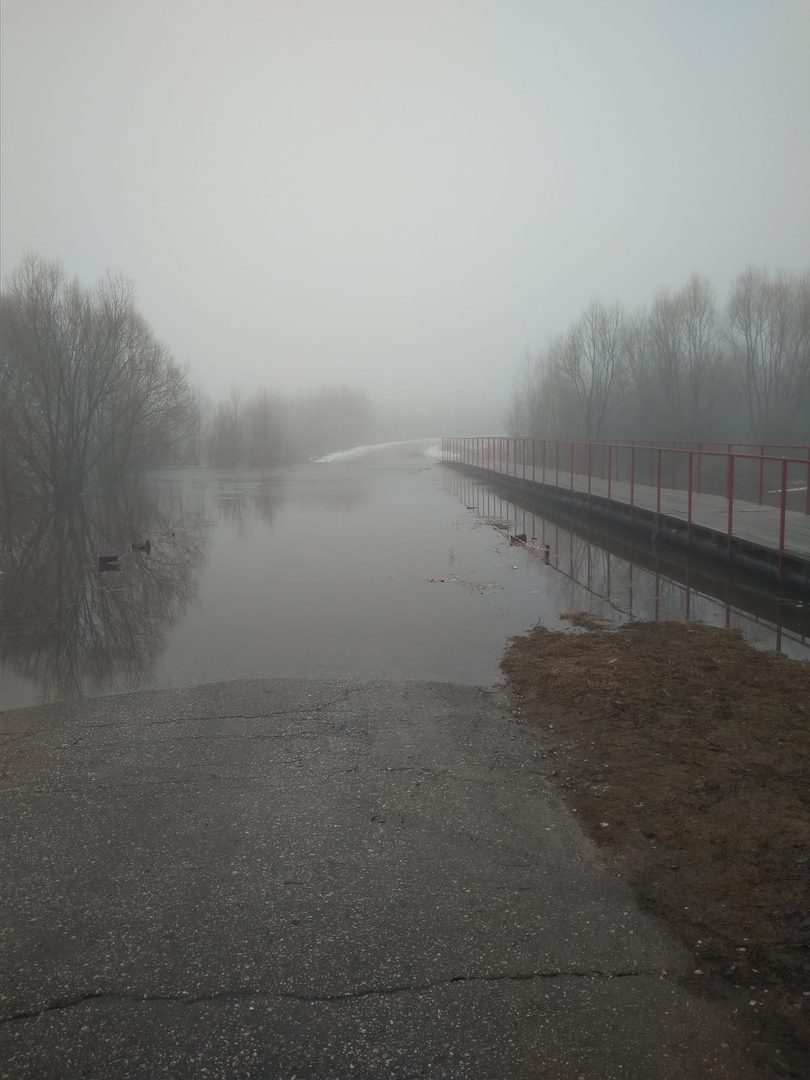 МЧС Мордовии сообщает о подтоплении еще двух мостов