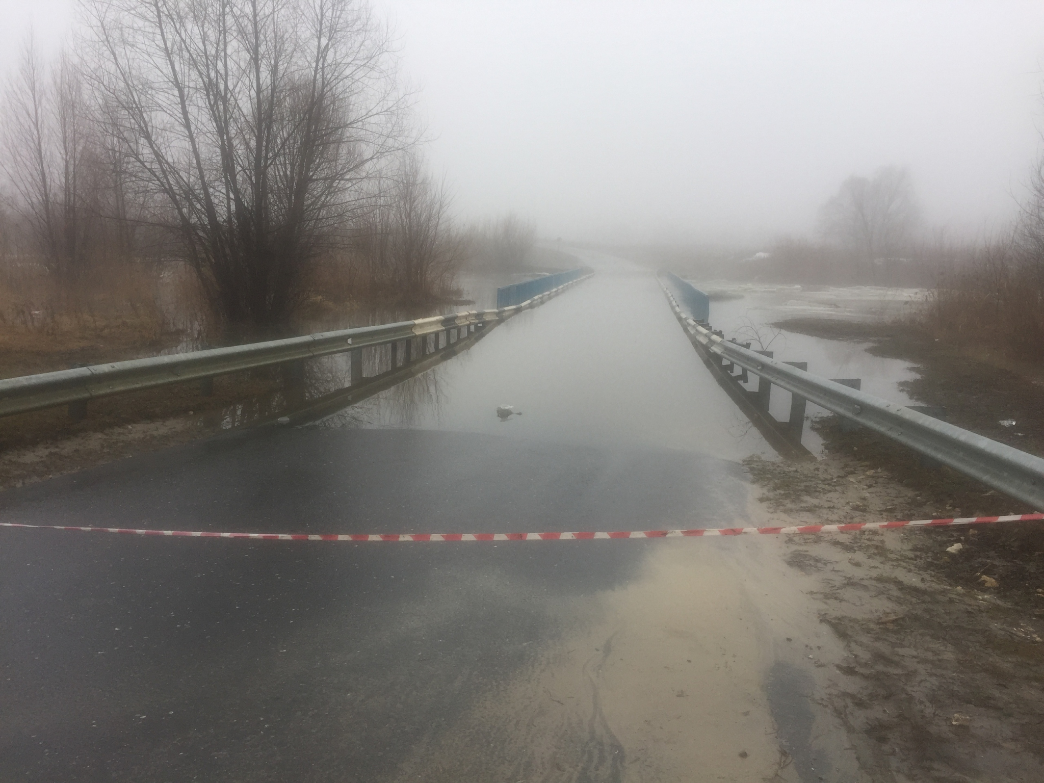 Паводок в Мордовии: 12 мостов ушли под воду
