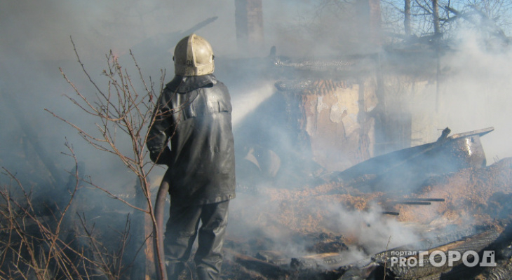 В Мордовии в пожаре пострадал человек