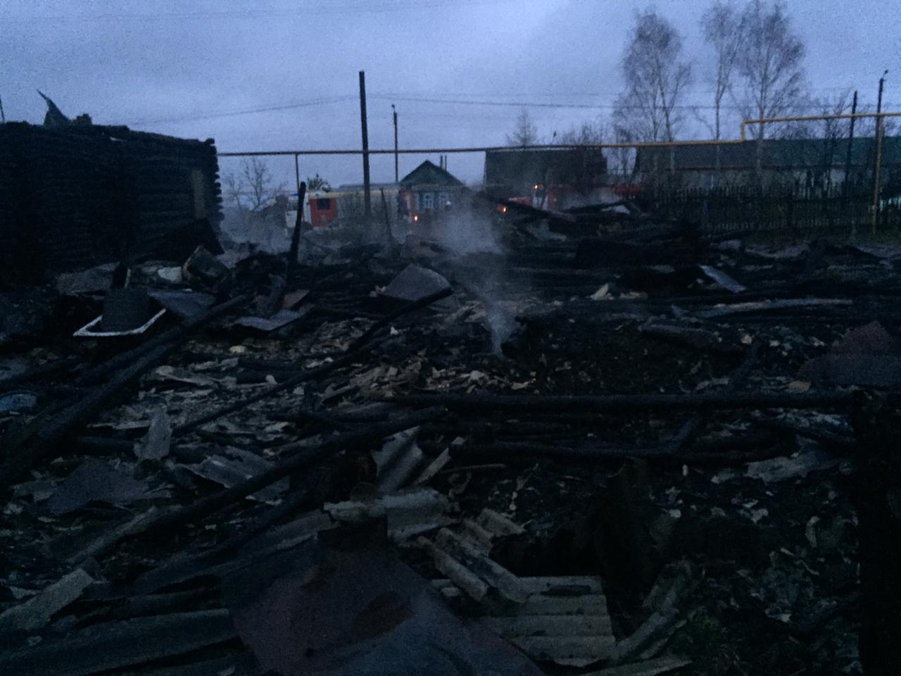 При пожаре в Мордовии погиб одинокий пенсионер