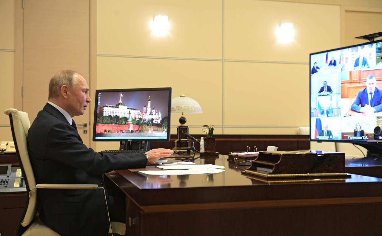 Владимир Путин выступит с большим обращением 28 апреля