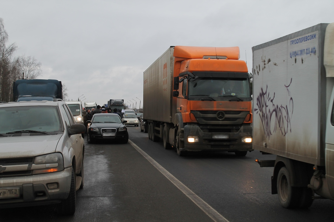 На одной из улиц Саранска продлевают ограничение движения для большегрузов