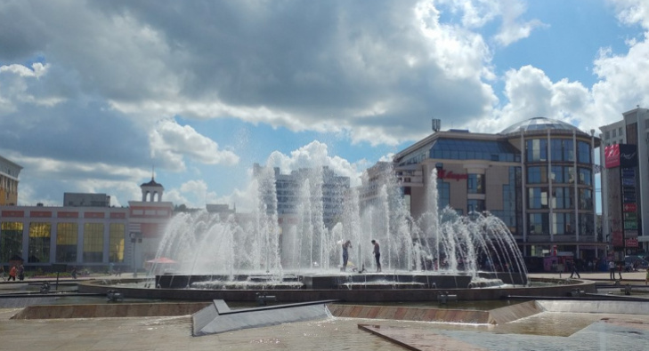 В Саранске отложили открытие фонтанного сезона