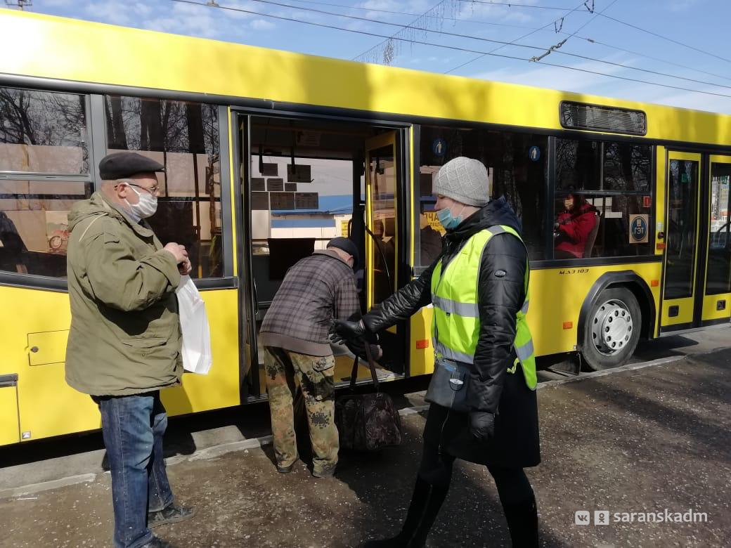 На дачных маршрутах дежурят сотрудники Администрации Саранска