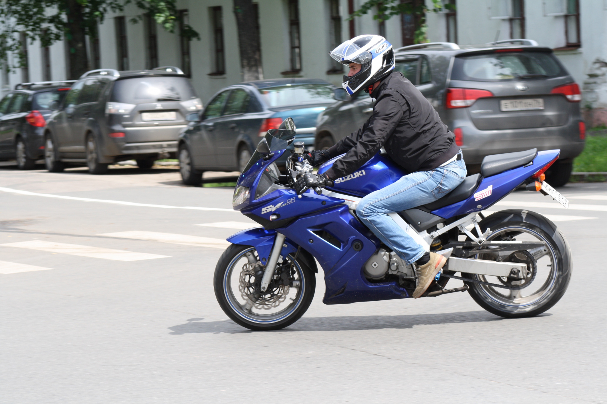 В Мордовии мотоциклист попал в ДТП