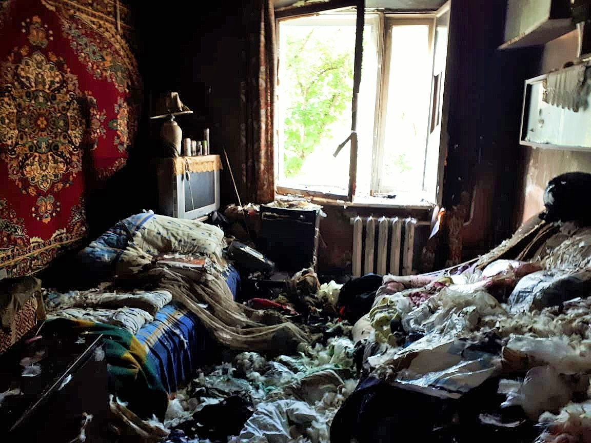 Лежала у входной двери: в Саранске при пожаре погибла пенсионерка