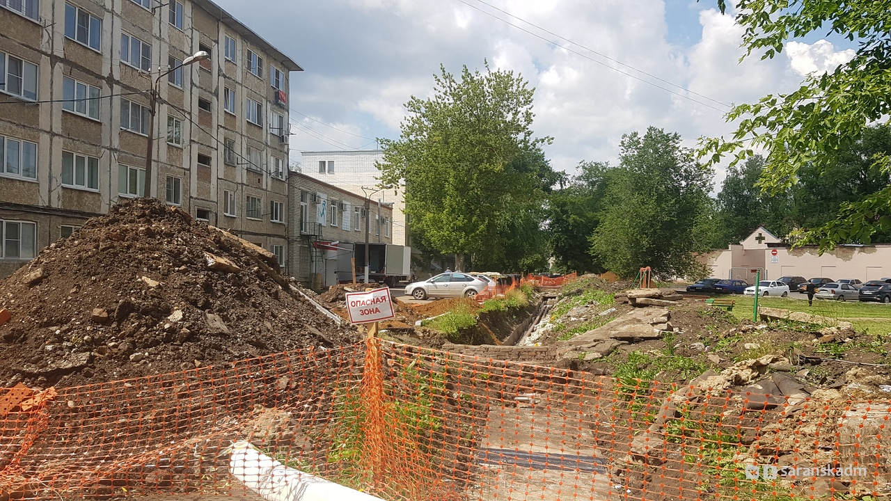 На несколько дней на одной из улиц Саранска будет ограничено движение транспорта