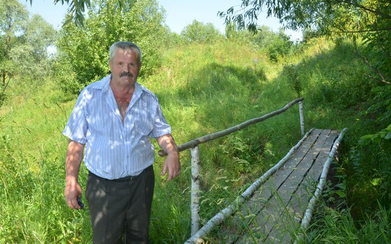 Житель мордовского села построил мост, чтобы делать селфи