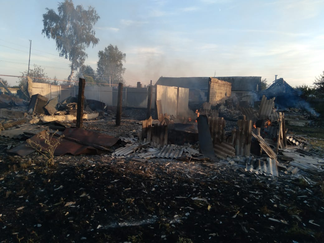 Крупный пожар в одном из сел Мордовии: погиб мужчина