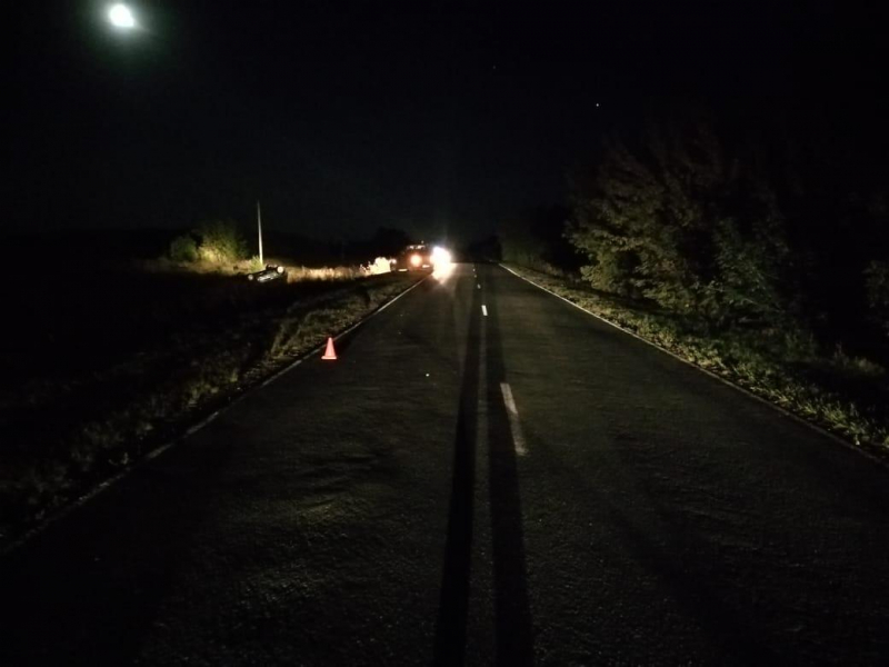 В Мордовии водитель иномарки съехал в кювет и сбежал с места ДТП