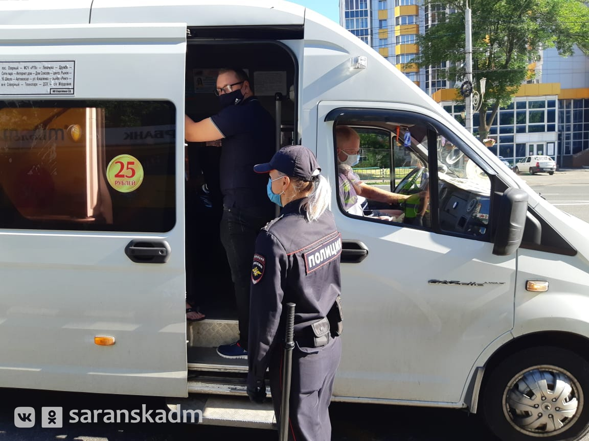 В Саранске на пассажиров-нарушителей составлено 97 протоколов