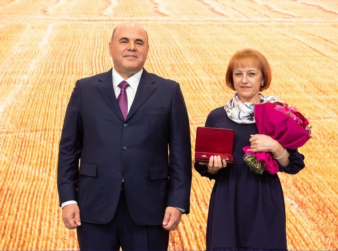 Жительнице Мордовии присвоено звание «Заслуженный работник сельского хозяйства Российской Федерации»