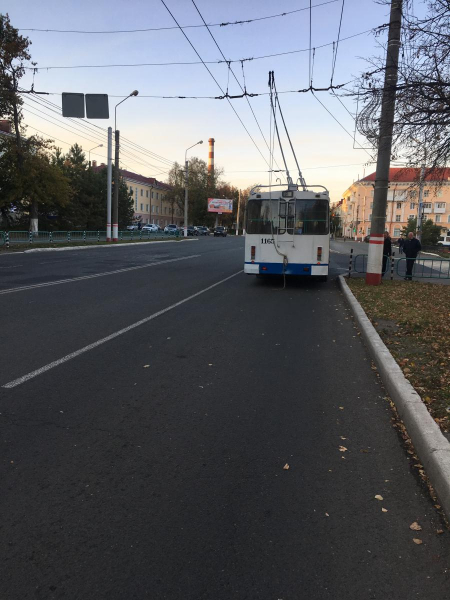 В Саранске из-за резкого торможения троллейбуса пострадала женщина