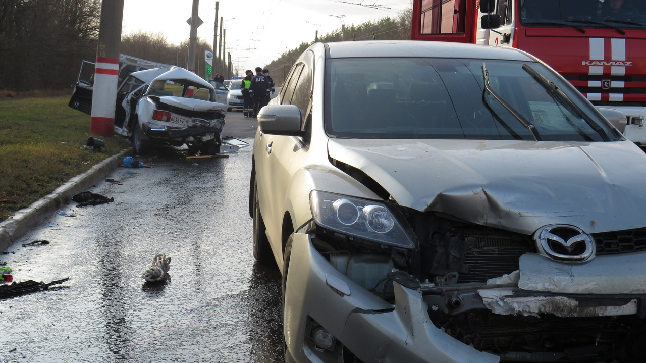 Страшное ДТП на Лямбирском шоссе в Саранске: один человек погиб, еще один в больнице