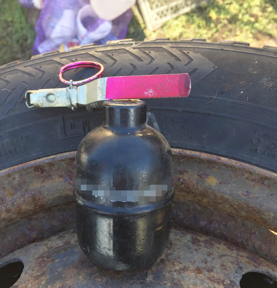 В пригороде Саранска при разборе сарая нашли учебную гранату