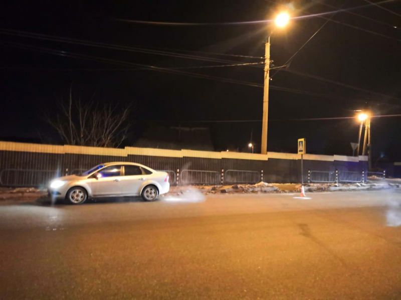 Автоледи в Саранске сбила мужчину на пешеходном переходе