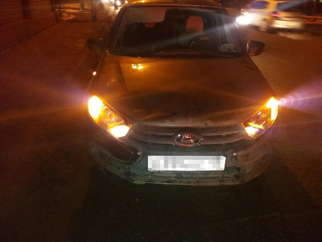 В Саранске водитель «Гранты» сбил женщину на пешеходном переходе