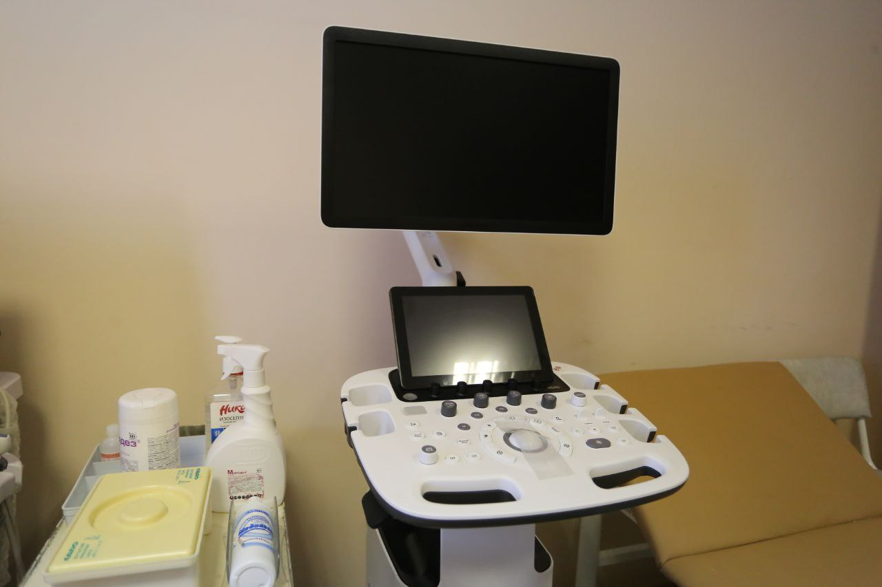 Ромодановской поликлинике подарили современный аппарат УЗИ