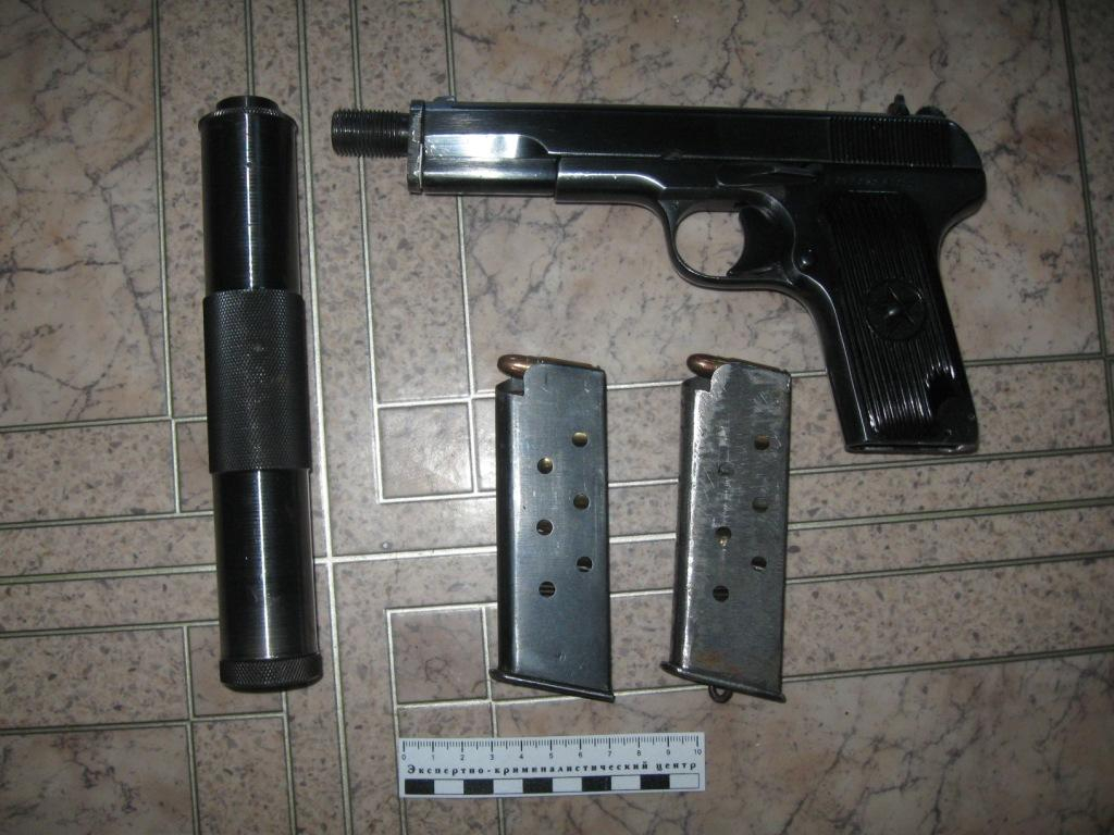 У жителя Саранска нашли самодельный пистолет