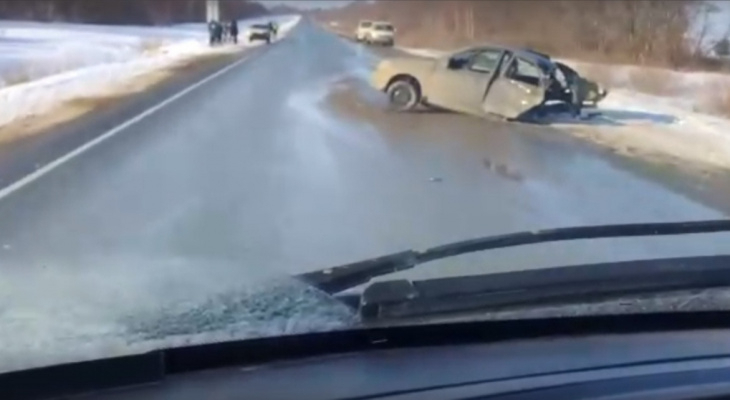 Появились подробности жесткого ДТП в Мордовии, где легковушку разорвало на части