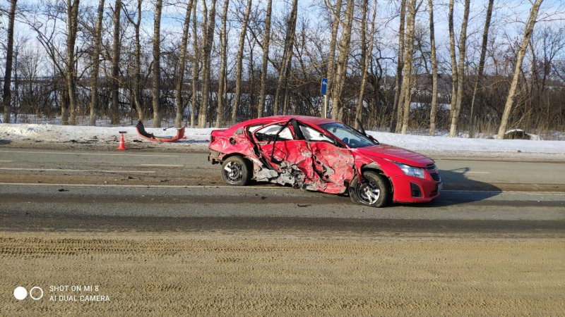 В Мордовии по вине пьяного водителя двое человек оказались в больнице