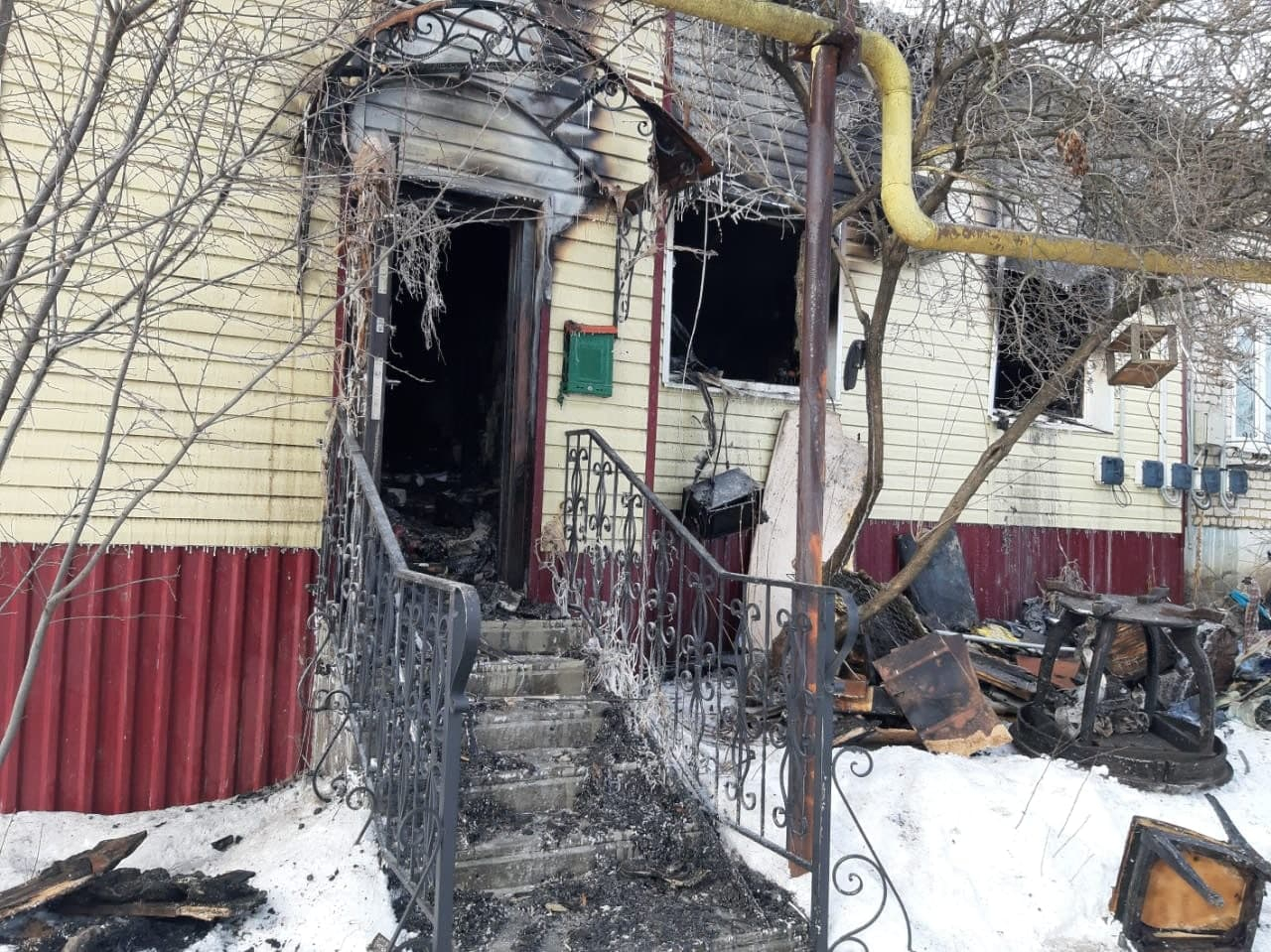 В Мордовии в ночном пожаре погиб ребенок