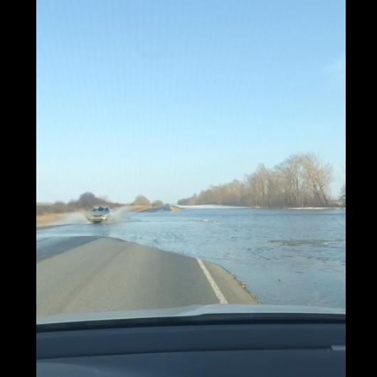 В Мордовии была затоплена дорога между Рузаевкой и Ковылкинским районом