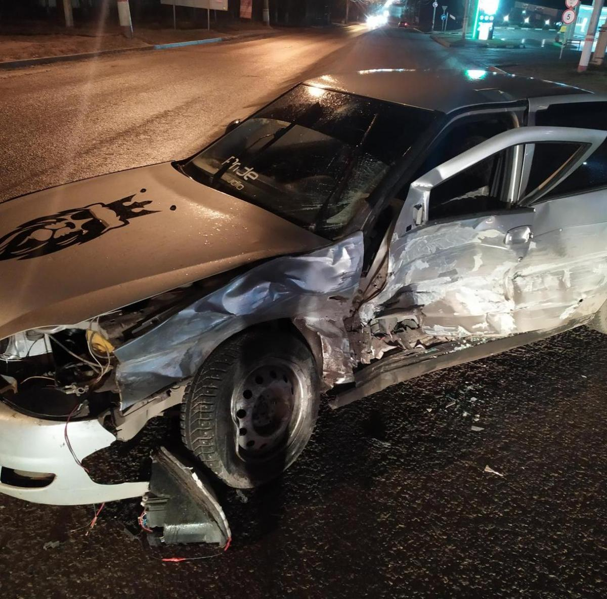 Молодой парень получил серьезные травмы в ДТП на Александровском шоссе в Саранске