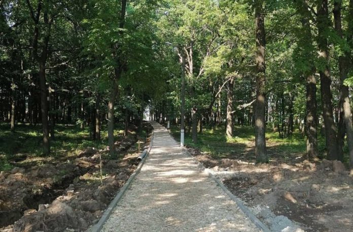 Парк в Рузаевке будет благоустроен к 1 сентября
