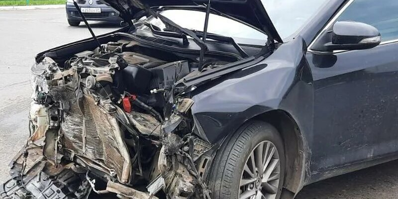 В Саранске в результате столкновения LADA и Toyota пострадал 26-летний автомобилист