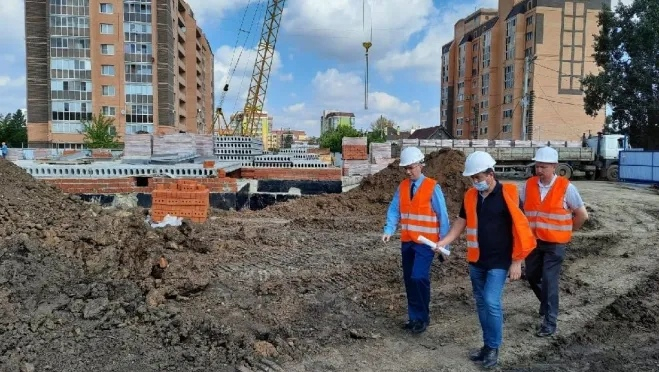 В Саранске сроки строительства нового детского сада по ул. Кирова могут сорваться
