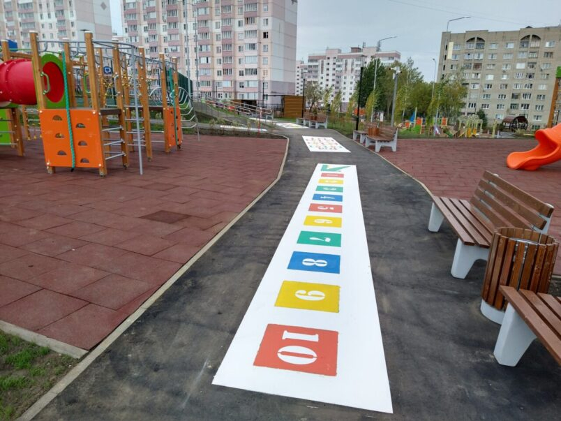 Парк на улице Т. Бибиной в Саранске будет открыть в ближайшее время