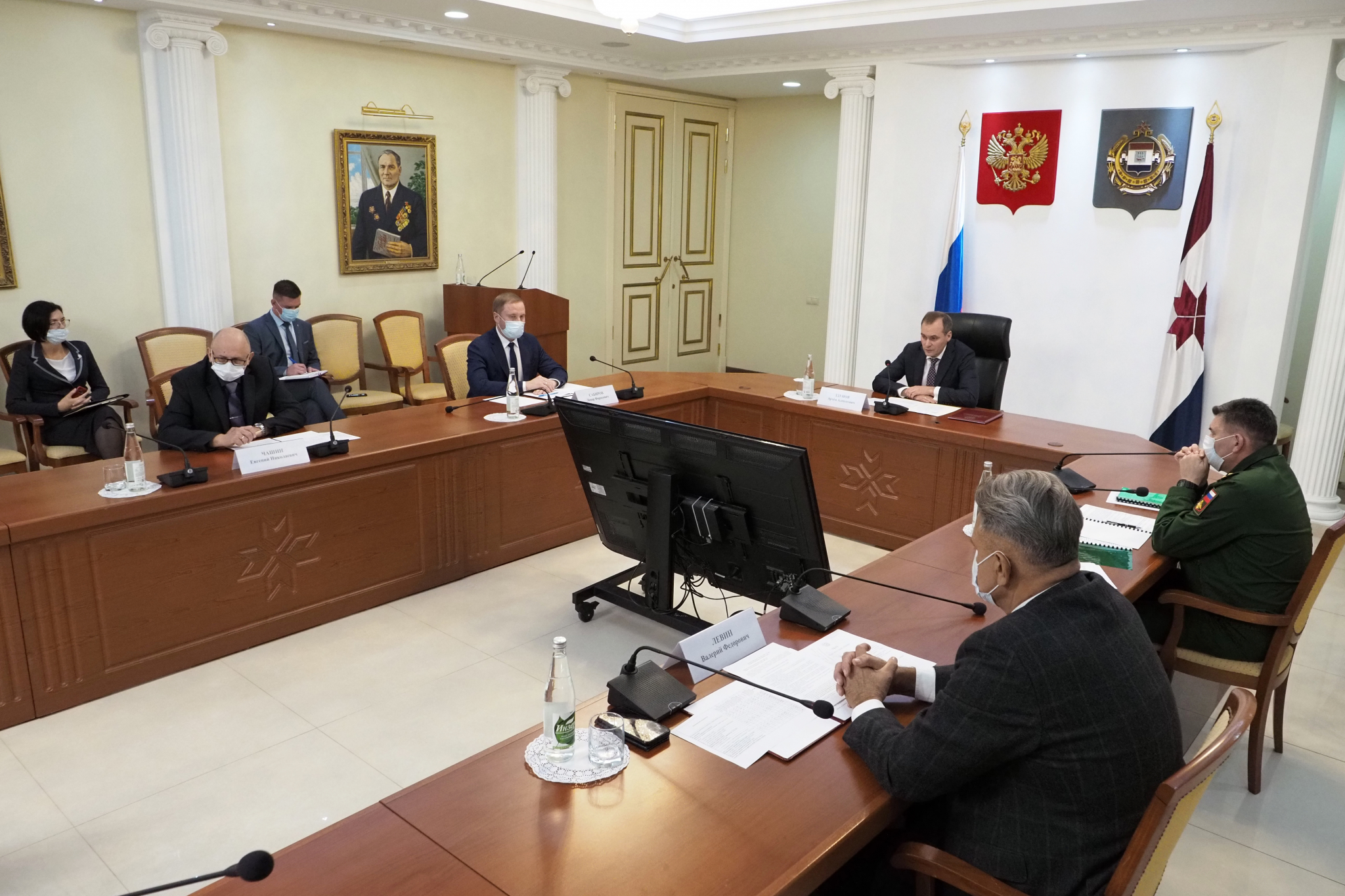 Артем Здунов: «Нами будет разработана государственная программа развития военного комиссариата Мордовии»