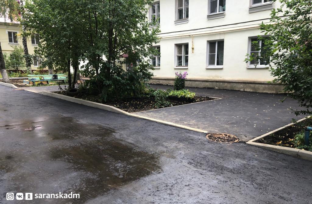 В этом году в Саранске благоустроят 58 дворов