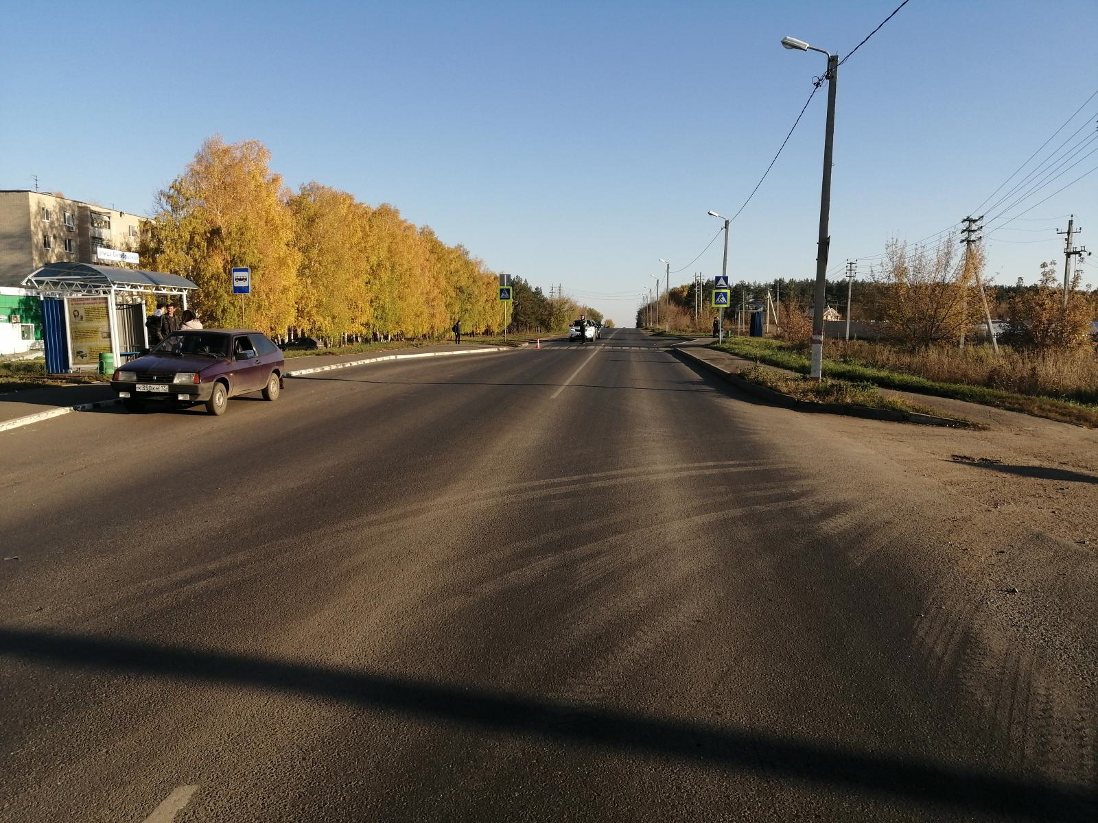 В Саранске водитель сбил школьницу на пешеходном переходе