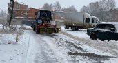 За ночь с улиц Саранска убрали 900 кубометров снега