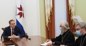 На совещании у Главы Мордовии обсуждался вопрос функционирования Трехсвятской церкви