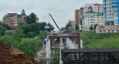 Мэр Саранска  осмотрел ход строительства моста на улице Ботевградской