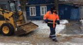 В Саранске усилии работу по очистке улиц