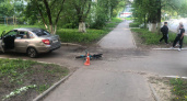 На улице Есенина в Саранске водитель «Лады Гранты» сбил 9-летнего велосипедиста