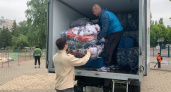 Эвакуированным белгородцам доставили первую партию гуманитарного груза из Мордовии