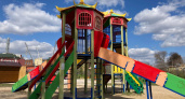 В 2023 году в трех селах Темниковского района строят детские площадки