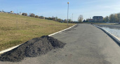 На набережной реки Саранки до конца недели отремонтируют тротуар