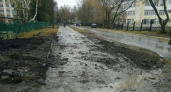 Жители Саранска пожаловались на оставленную после ремонтных работ грязь на тротуаре