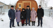 Минсельхоз Мордовии подарил баню семье участника СВО