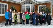 Сафари-парк в Кочкуровском районе посетили дети погибших участников СВО
