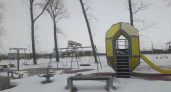 В Кадошкино в парке отдыха появились новые тренажеры и детская площадка