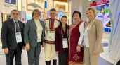 Региональные министры стали первыми гостями стенда Мордовии в День образования