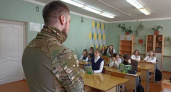 В Мордовии ветеран СВО провел «Урок мужества» для девятиклассников