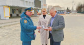 Сотрудники МЧС по Республике Мордовия рассказали гражданам о мерах пожарной безопасности